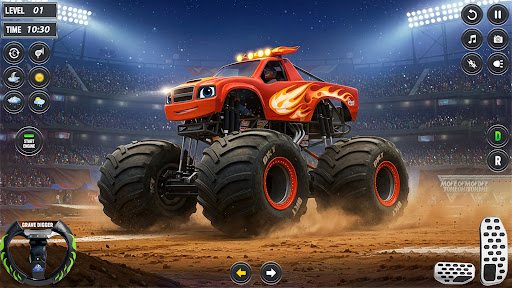 Monster Truck 4x4 Derby Game ekran görüntüsü