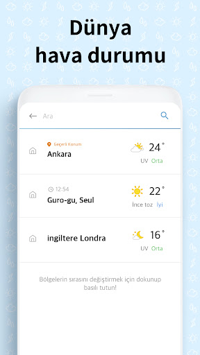 Hava Durumu Ekranı ekran görüntüsü