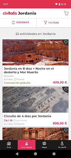 Guía de Jordania por Civitatis ekran görüntüsü