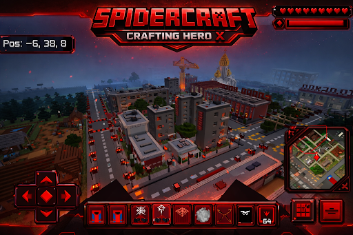 SPIDERCRAFT : Crafting Hero X ekran görüntüsü