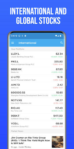Uplift: Stock Market Tracker ekran görüntüsü