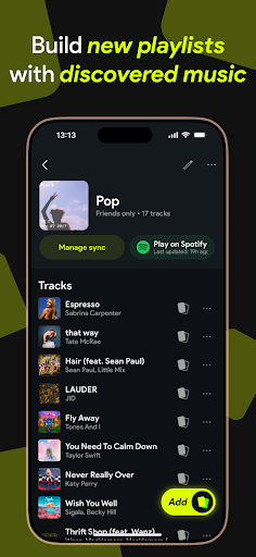 Swipefy for Spotify ekran görüntüsü