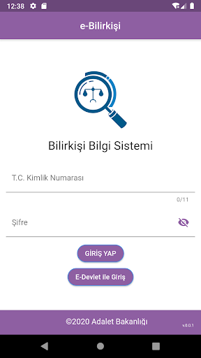 e-Bilirkişi ekran görüntüsü