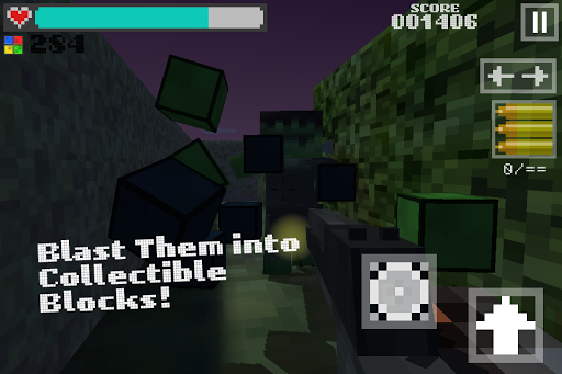 Block Gun 3D: Haunted Hollow ekran görüntüsü