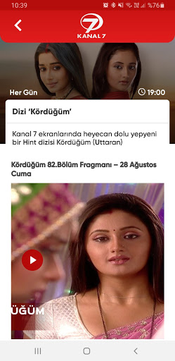 Kanal 7 ekran görüntüsü