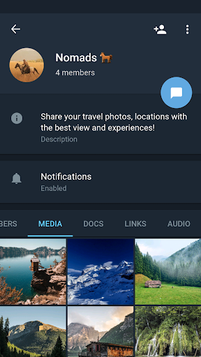 Telegram X ekran görüntüsü