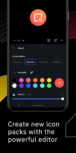Icon Pack Studio ekran görüntüsü