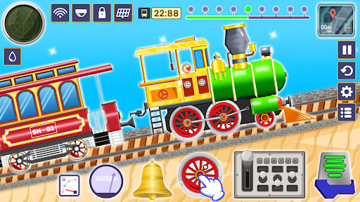 Train Builder Railway Kid Game ekran görüntüsü