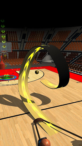 Slingshot Basketball! ekran görüntüsü