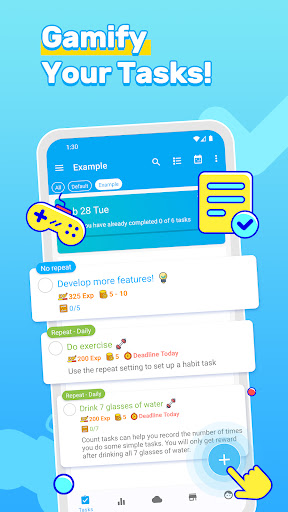 LifeUp Lite: Gamify Tasks ekran görüntüsü