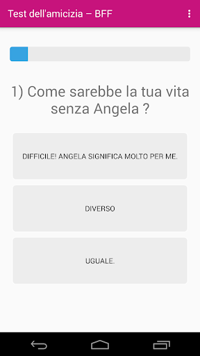 Test Amicizia : BFF Test ekran görüntüsü