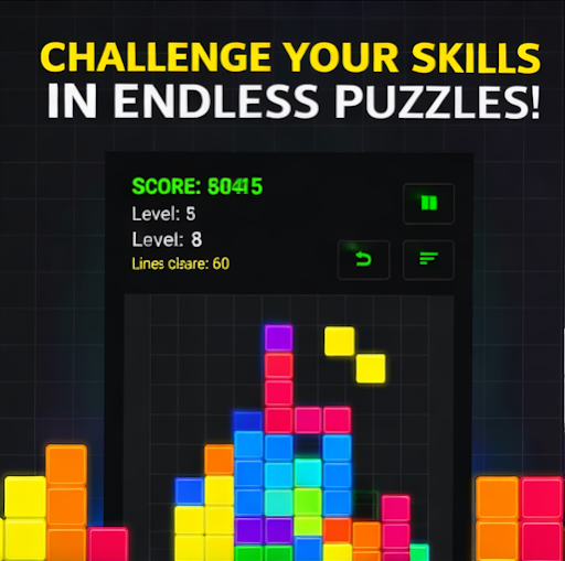 Infinite Block Puzzle ekran görüntüsü