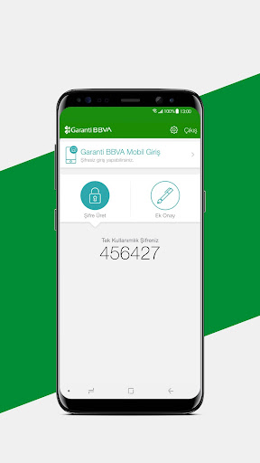 Garanti BBVA Cep Şifrematik ekran görüntüsü