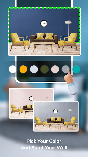 Virtual Home Paint Coloring ekran görüntüsü