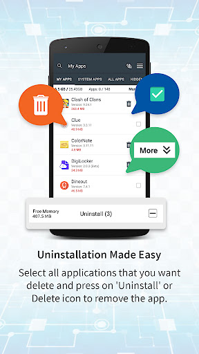 Uninstaller - My App Cleaner ekran görüntüsü