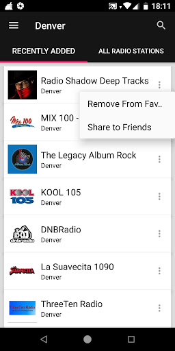Denver Radio Stations - USA ekran görüntüsü