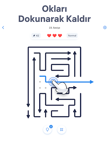 Arrow Puzzle: Bulmaca Oyunları ekran görüntüsü