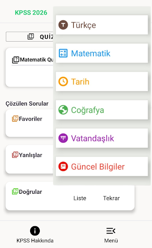 KPSS 2026: 10000+ Soru Bankası ekran görüntüsü