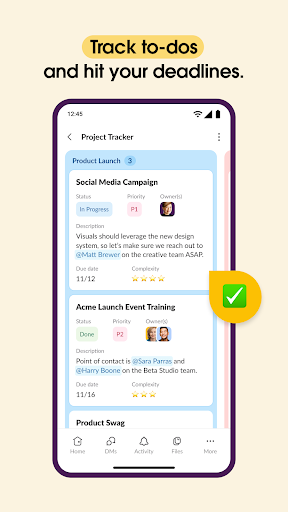 Slack ekran görüntüsü