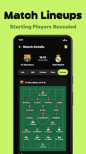 Football Live Scores & Alerts ekran görüntüsü