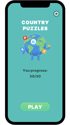 Country Puzzles ekran görüntüsü