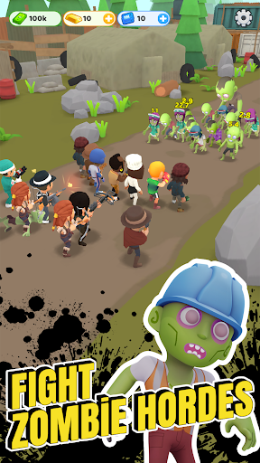 Survivor Idle Run: Z-RPG Game ekran görüntüsü