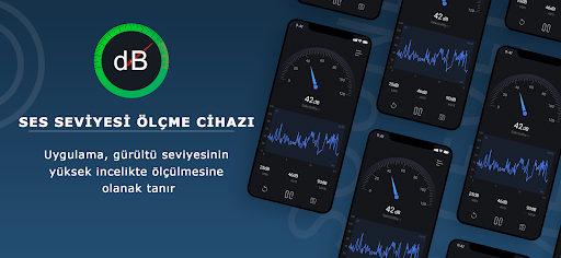 Ortam gürültüsü ölçümü için ekran görüntüsü