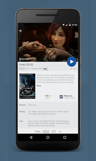 PlayerXtreme Media Player ekran görüntüsü