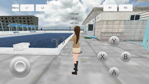 Women's School Simulator 2020 ekran görüntüsü