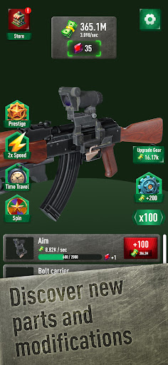 Idle Guns Tycoon: clicker game ekran görüntüsü