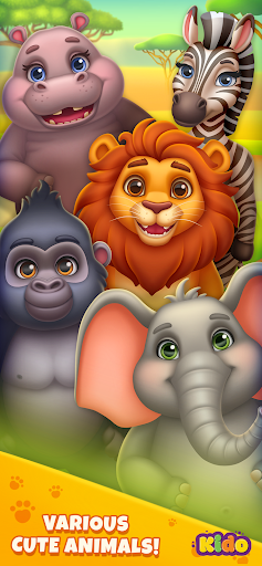 Safari Animals Games For Kids ekran görüntüsü