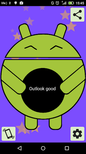 Talking Android Magic Ball ekran görüntüsü