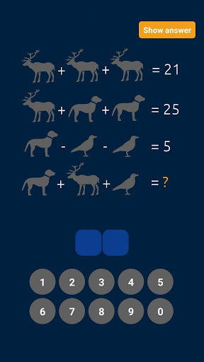 Matematik Oyunları: Sınav ekran görüntüsü