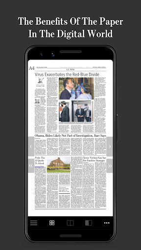 WSJ Print Edition ekran görüntüsü
