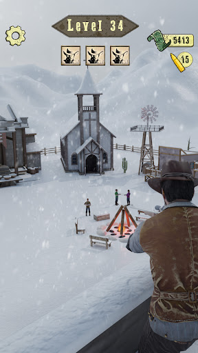 Wild West Sniper: Cowboy War ekran görüntüsü