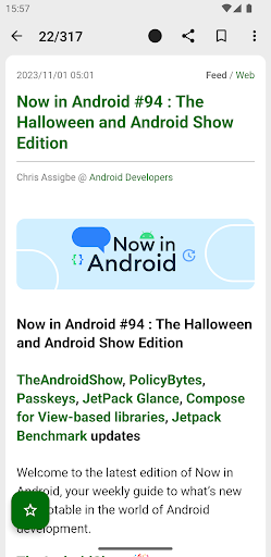 FeedMe (RSS Reader | Podcast) ekran görüntüsü