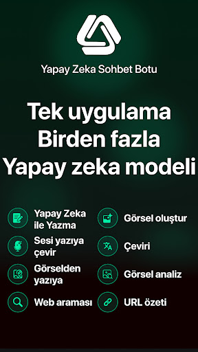 Chatbot AI: Türkçe Yapay Zeka ekran görüntüsü