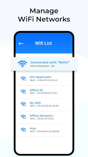 WiFi Password Show - Analyzer ekran görüntüsü