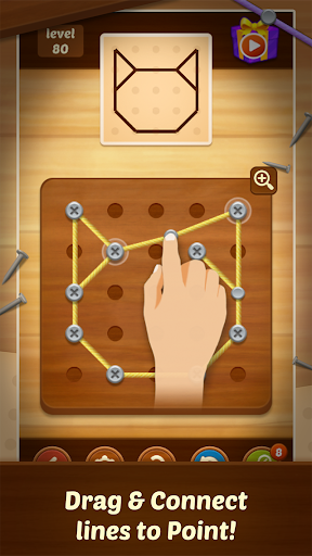 Line Puzzle: String Art ekran görüntüsü