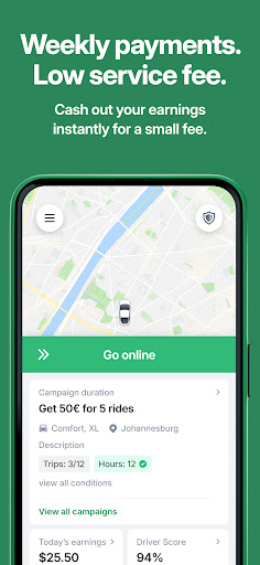 Hopp Driver: Drive and Earn ekran görüntüsü