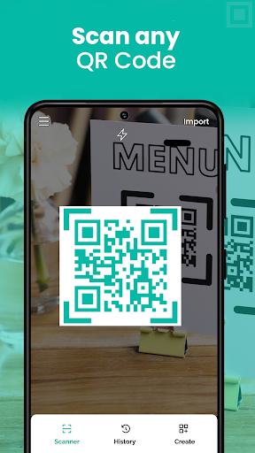 QR Kod ve Barkod Okuyucu ekran görüntüsü