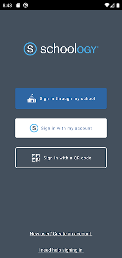 Schoology ekran görüntüsü