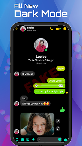 Fake Chat Story Message Prank ekran görüntüsü