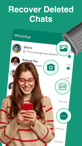 Recover Messages, Deleted Chat ekran görüntüsü