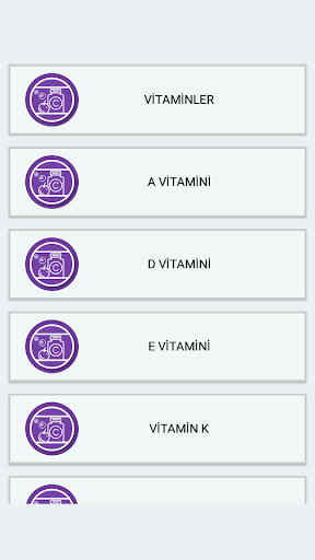 Vitamin Mineraller ekran görüntüsü