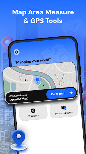 Map Area Measure & GPS Tools ekran görüntüsü