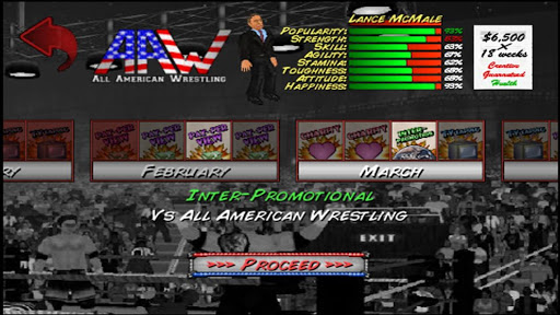 Wrestling Revolution ekran görüntüsü