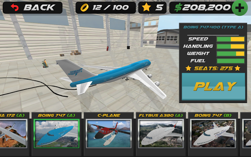 Airplane Flight Simulator 2017 ekran görüntüsü