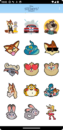 Zootopia 2 Stickers & Emojis ekran görüntüsü