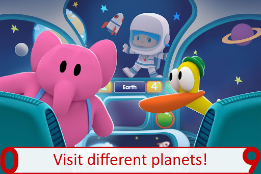 Pocoyo 1,2,3 Space Adventure ekran görüntüsü